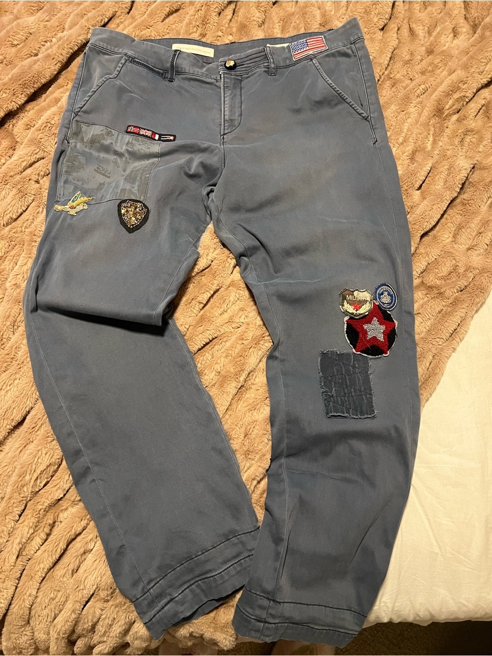Pilcro straight leg pants